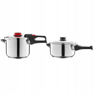 Tlakový hrniec - 94554 Súprava Quick-sušička 2ks Indukčné 4L 6L