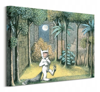Maurice Sendak Max Las Picture Canvas 50x40