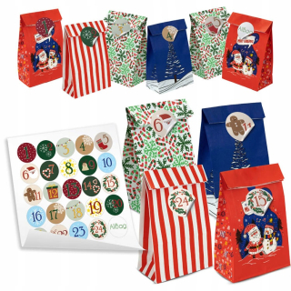 Allbag adventný kalendár 24 ks.