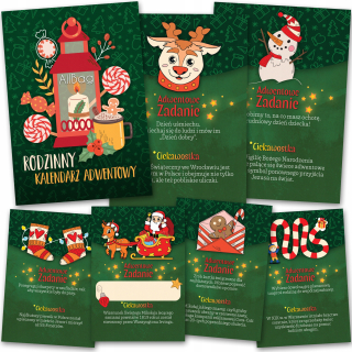ADVENTNÉ KALENDÁROVÉ ÚLOHY + ZAUJÍMAVOSTI 30 KARIET