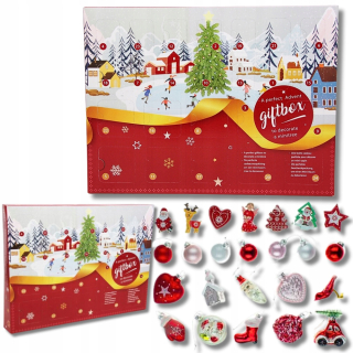 Obdĺžnikový adventný kalendár