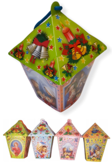SAMUEL plastový lampáš 20 cm