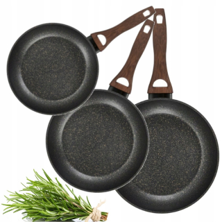 Súprava panvíc - Ambition DARKWOOD tradičná panvica 20 cm nepriľnavá (nepriľnavá)
