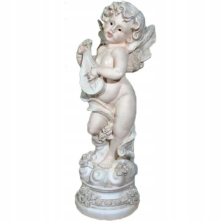 Angel Angel veľká dekoratívna figurína Lira 82 cm