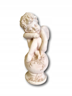 Figurine anjel anjel na loptičke veľká dekorácia 37 cm