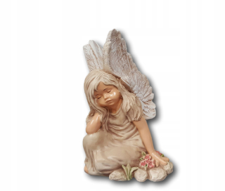 Anjelská figurína Sadrová dekorácia Amor
