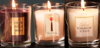 Tradičné parafínové sviečky Avon 3 ks.