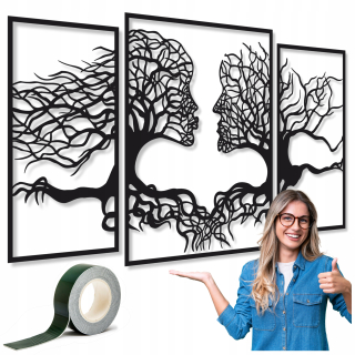 PREAŽERNÁ MAĽBA 110 cm NÁSTENNÁ DEKORÁCIA XXL PANELY