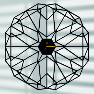 Hodiny - Prelamované Modern clock MODERN 60CM XL 17 COLOR