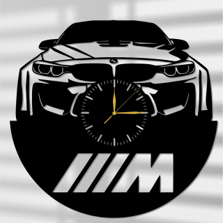 Hodiny - Prelamované Nástenné hodiny BMW! 80cm XXXL! 17 farby!