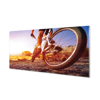 Obrázok na pohoriach Glass Bike Road West 140x70 cm
