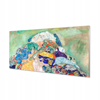 Obrázok na sklenenom umení Abstrakcia dieťaťa 140x70 cm