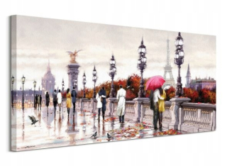 Architektúra plagátu Richard MacNeil Alexander Bridge bez rámu 100 x 50 cm