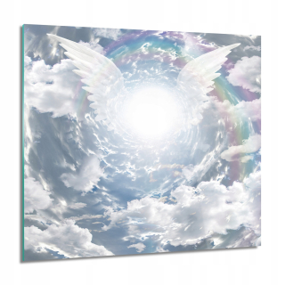 Angel Heaven Cloud Square Glass Painting 60x60