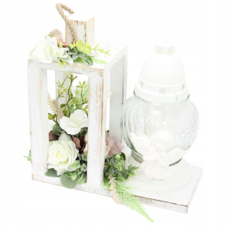 Angel Lantern Tombstone