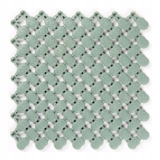 Kúpelňová predložka - Non -slip zelená rohož