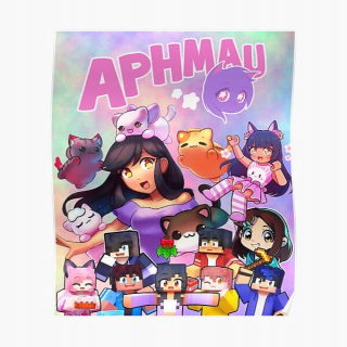 Aphmau Artistic Plagát Room Moderná nástenná maľba D