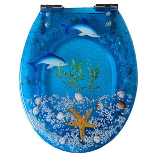 WC doska - Art Close Resin toaletná doska s vekom, efekty 3