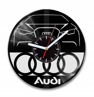 Hodiny - Audi darček vinyl clock