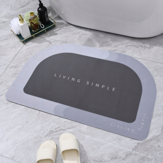 B štýl modrý štýl 50x80cm super absorbent mat p p