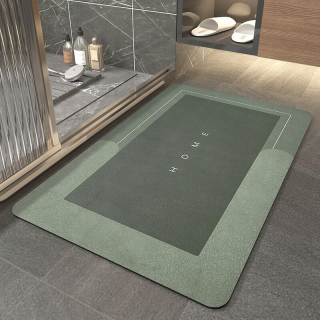 B Zelený štýl 50x80cm nápoj pokožky super absorbentná podložka