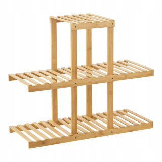 Kvetinové posteľné 60 cm drevo P396