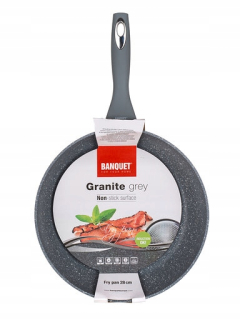 Panvica - Priestory - Žulový Šedá Fiscs 28 cm Indukčné