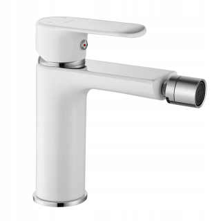Biela biela biela chrómová kvetina bidet batérie