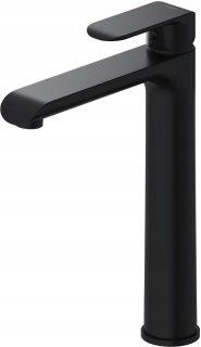 Lešené faucet stojace vysoké čierne všesmieš