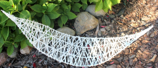 Leaf základné kompozície loď prútený white100 cm