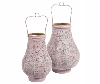 Lampáš, svietník - BELLDECO prelamované lucerna Rose 1a