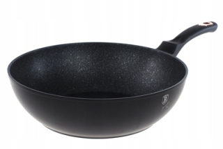 Wok panvica - Berlinger Haus Pan - Wok 28 cm Black Rose