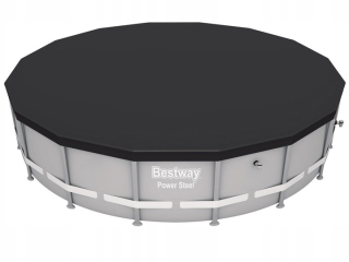 58249 Rámový kryt na bazén 488 cm 16 stôp Bestway