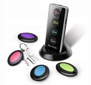 Smart home senzor - Bezdrôtový rádiový vyhľadávač kľúčov 4 v 1
