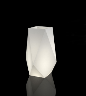 Monumo Pot 42 cm x 42 x 80 cm priemer 30 cm bielych, viacsekom plastu