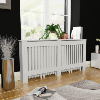 Kryt chladiča MDF 172 x 81 cm biely