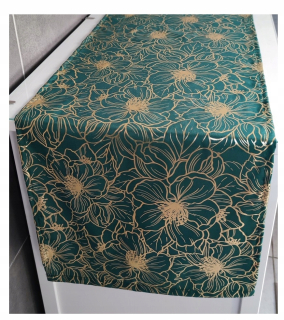 Behun na stol - Behúň na stôl béžový, čierny, odtiene ružovej, odtiene sivej, odtiene zelenej, striebornej, zlatej 135 x 40 cm