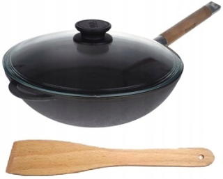 Wok panvica - Biol panvica liatiny s indukčnou krytom