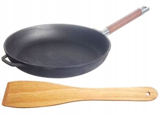 Panvica - Biol Liatina panvice 26 cm pre ťažké indukcie plynu