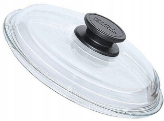 Pokrievka na hrniec - Biol Krycie sklo veka kolo hrúbke 24 cm
