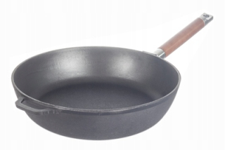 Panvica - Biol železná liatina 28 cm hlboká
