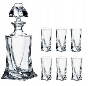 Džbán - Bohemia Quadro Crystalite set 0,5l