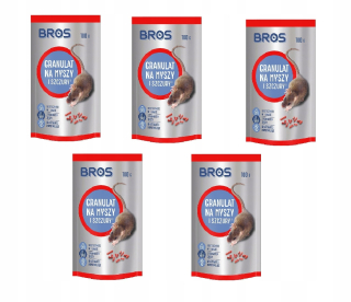 Bros myš a potkany granule 100 g -5 ks