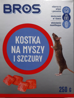 Bros Kostka má 250 g myší