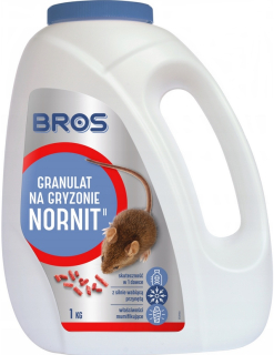 Bros na noranice granules 1 kg jedovaté poľné drážky