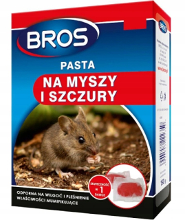 Otrávené potkany myši s jedom Ratimor 10 kg