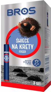 Sviečky Bros pre móly 3 ks.