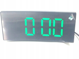 Hodiny - Budík LED elektronické hodiny + teplomer [6507]