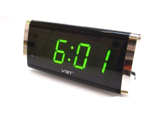 Hodiny - ALARM Digitálne hodiny 24 hodín LED displej