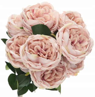Umelé kytice peony ružové ružové umelé kvety